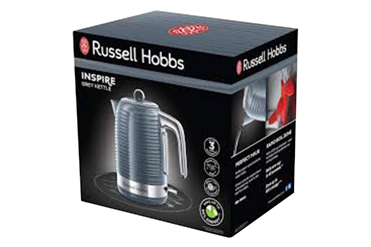 Russell Hobbs 1.7L Inspire Electric Kettle | 24363 | Grey-12