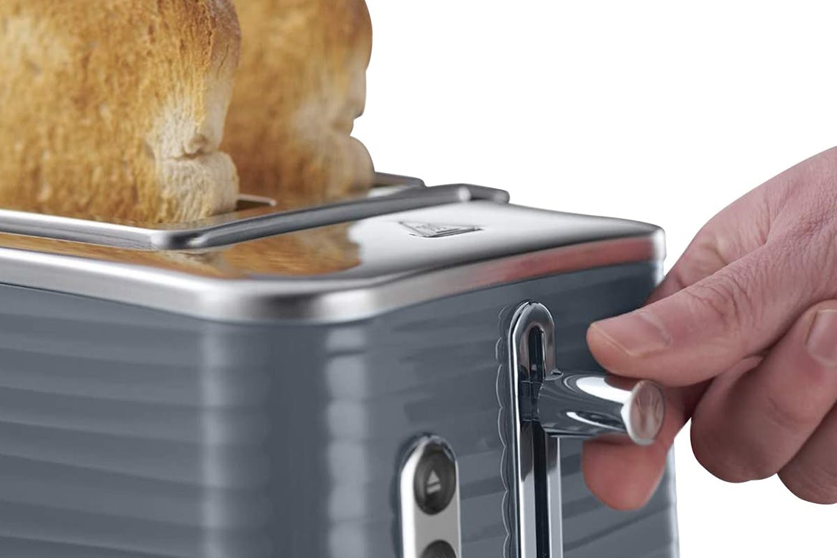 Russell Hobbs Inspire 2 Slice Toaster | 24373 | Grey-2