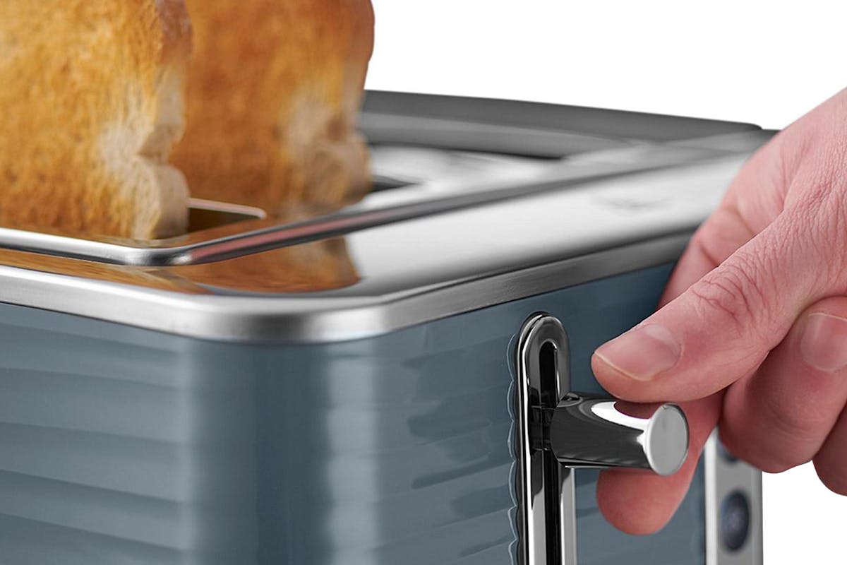 Russell Hobbs Inspire 4 Slice Toaster | 24383 | Grey-4
