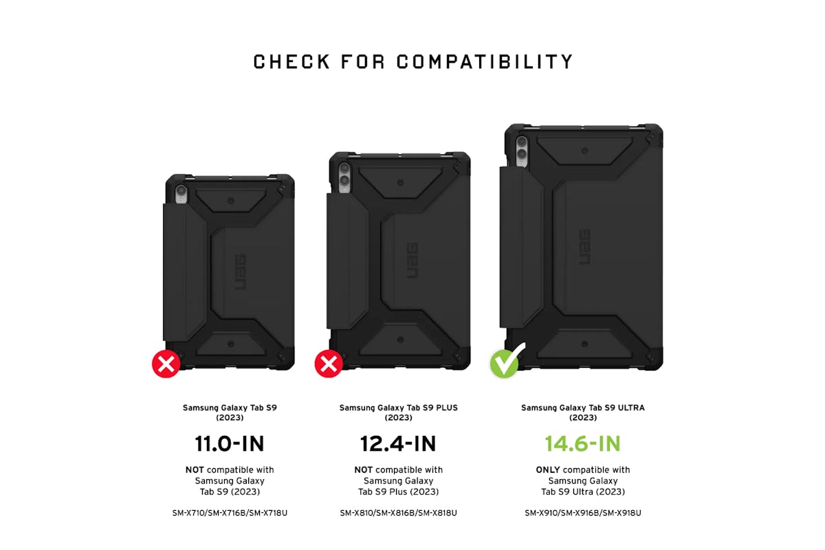 UAG Metropolis SE Series 14.6"Galaxy S9 Ultra Tab Case | Black-2