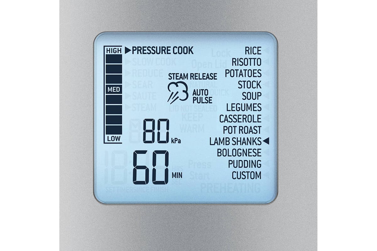 Sage The Fast Slow Pro Pressure Cooker | BPR700BSS | Brushed Stainless Steel-2