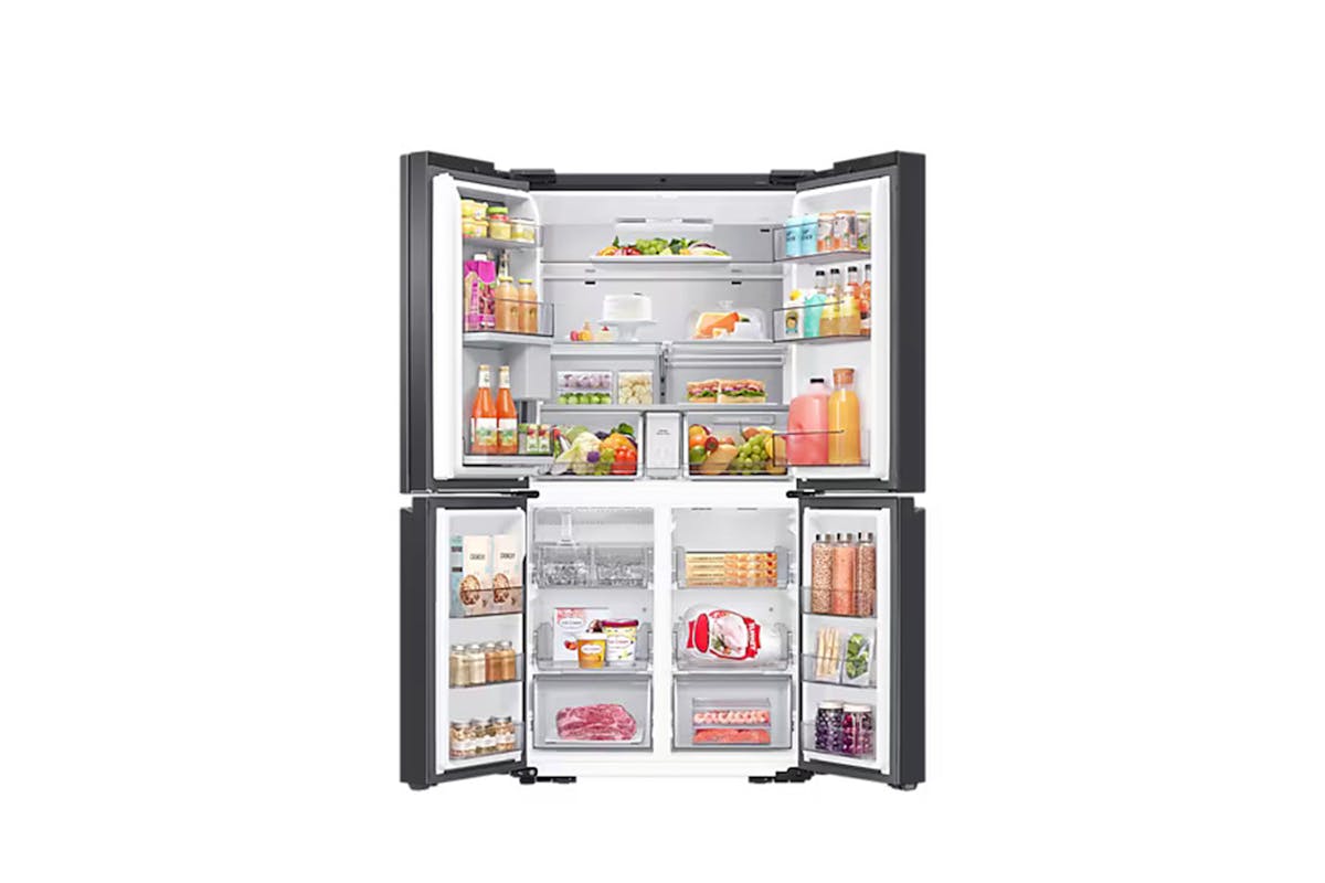 Samsung Family Hub French Style Smart Fridge Freezer with AI Vision Inside | RF65DG9H0EB1/EU-6