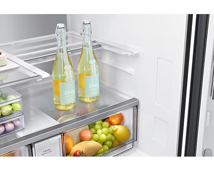 Samsung Family Hub French Style Smart Fridge Freezer with AI Vision Inside | RF65DG9H0EB1/EU-9