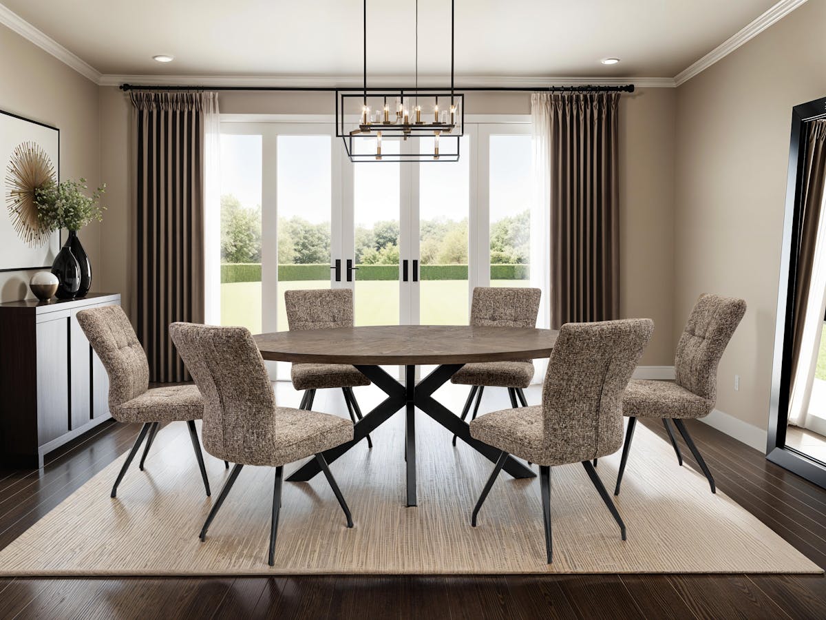 Spirit Dining Table | Dark Oak-2