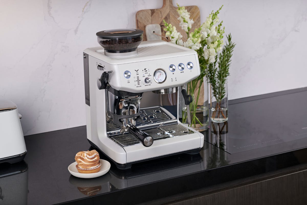 Sage The Barista Express Impress Espresso Coffee Machine | Sea Salt-5