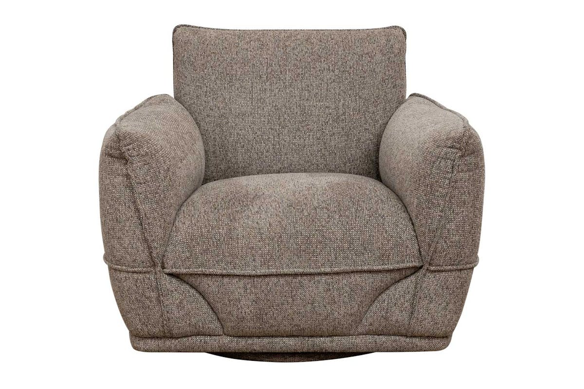 Inga Armchair | Swivel | Fabric | Mink