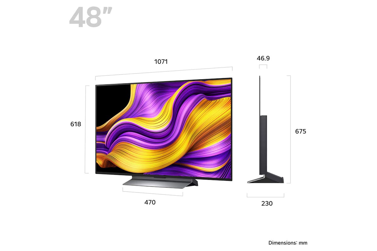 LG 48" OLED Evo AI G5 4K Smart TV | OLED48G56LS.AEK-14