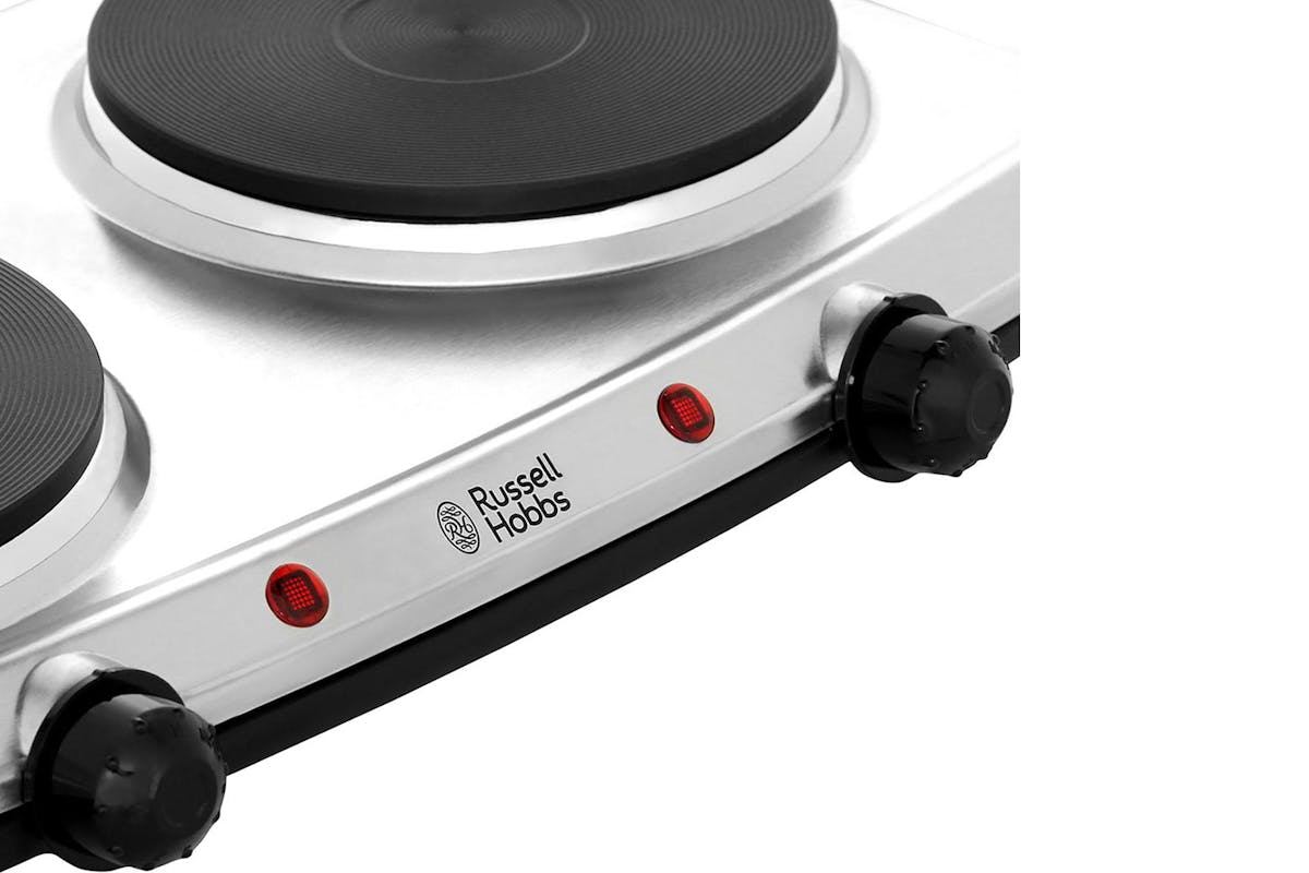 Russell Hobbs 2 Plate Mini Hob | 15199 | Stainless Steel-5