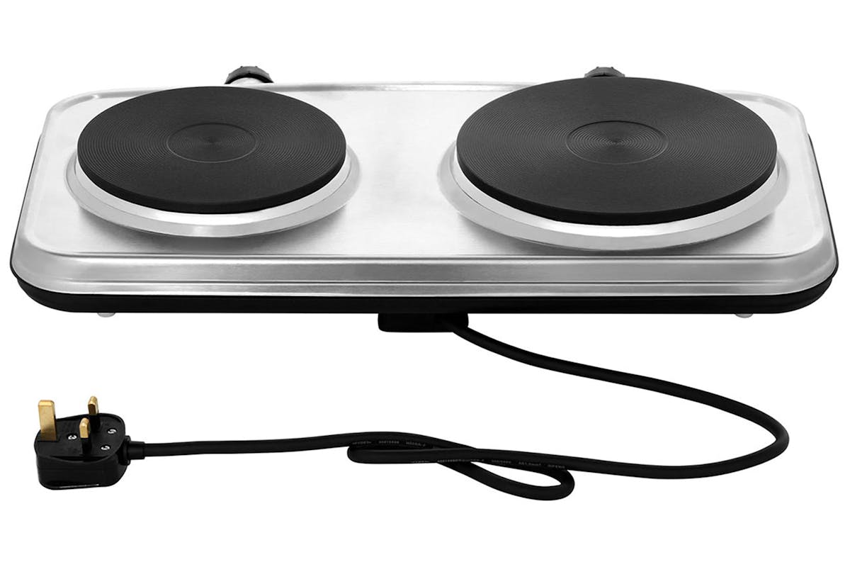 Russell Hobbs 2 Plate Mini Hob | 15199 | Stainless Steel-7