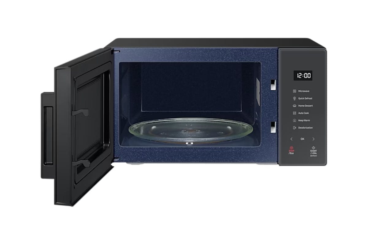 Samsung 23L Solo 800W  Microwave with Auto Cook - Clean Charcoal | MS23T5018AC-3