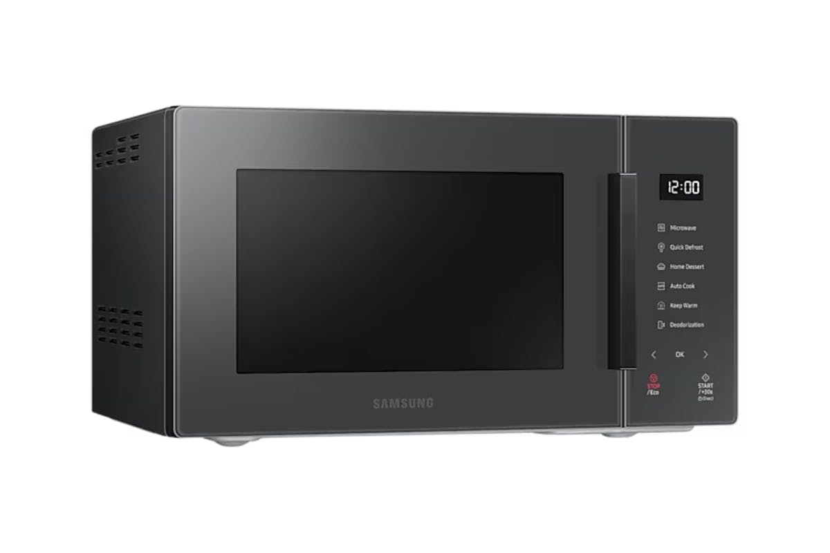 Samsung 23L Solo 800W  Microwave with Auto Cook - Clean Charcoal | MS23T5018AC-5