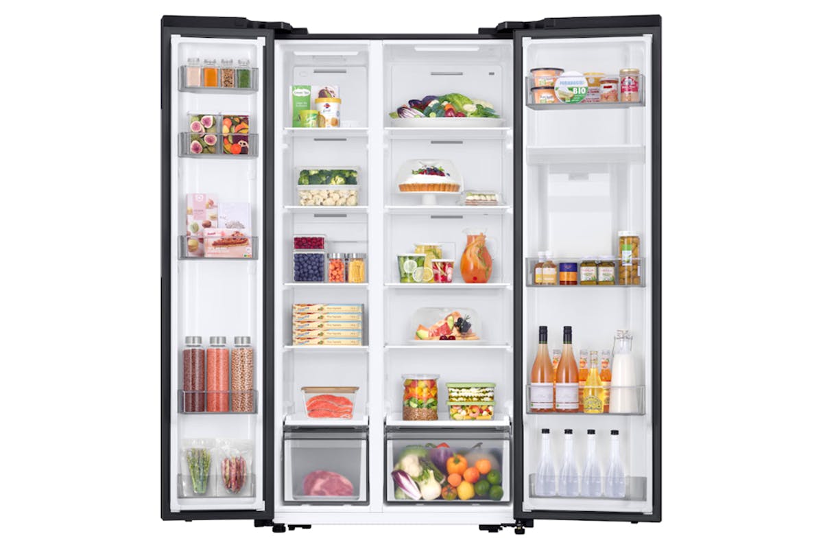 Samsung Series 7 Bespoke Side-by-Side Freestanding American Fridge Freezer | RS57DG410EB4EU-4