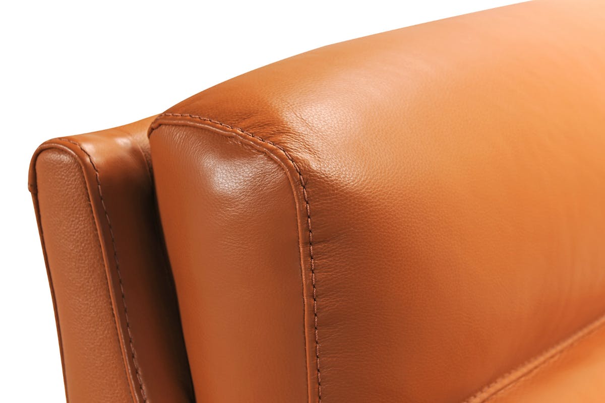 Wendy Accent Chair | Leather | Mustard-5