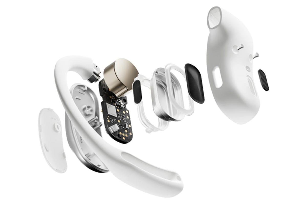 Shokz OpenFit Air Open-Ear True Wireless Earbuds | White-5